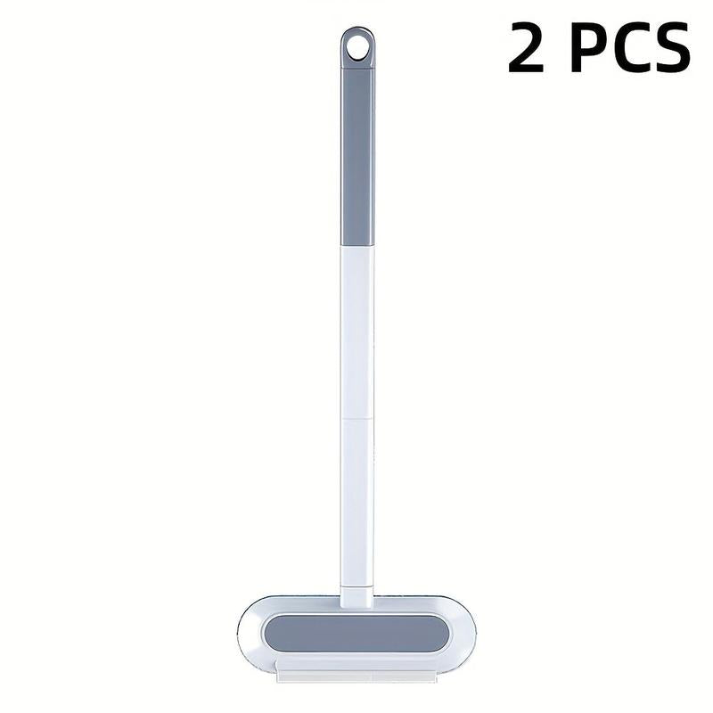 Upgraded Reusable Pet Hair Remover Brush – Extra-Long Handle Lint Cleaner for Dog & Cat Hair, Washable Multi-Surface Tool for Furniture, Bedding, Clothes & Car Interiors