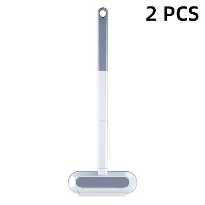 Upgraded Reusable Pet Hair Remover Brush – Extra-Long Handle Lint Cleaner for Dog & Cat Hair, Washable Multi-Surface Tool for Furniture, Bedding, Clothes & Car Interiors