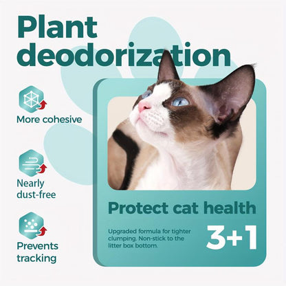 Moonforest Cat Litter,Kitty Litter,Tapioca Cat Litter, Smart Litter Boxes Cat Litter,Tofu Cat Litter, Clumping Premium, Low Dust Cat Comfort